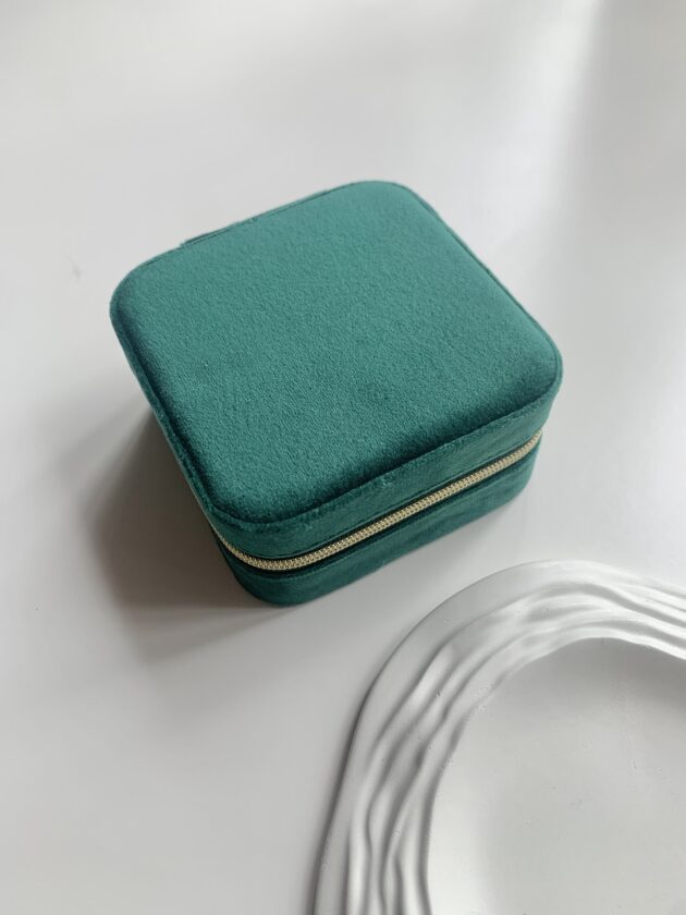Jewellery Box Velvet Mini - Green