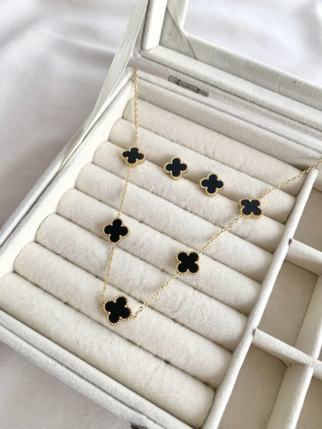 Cloverline - black combo set ( N-E )